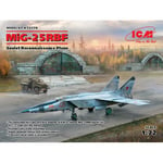 MIG-25 RBF SOVIET RECONNAISSANCE PLANE KIT 1:72 ICM Kit Aerei Modellino