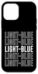 Coque pour iPhone 12 mini Bleu clair