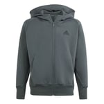 adidas Hettegenser Z.N.E. Full Zip - Grå Barn Hettegensere unisex