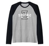 Zodiac Academy retro vintage birthday for men women Raglan Baseball Tee