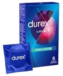 8 Préservatifs Durex Love Anatomique Sans Odeur En Latex Pour Homme