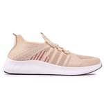 Falcon Womens Louise Trainers - Natural Rubber - Size UK 3