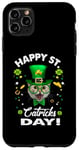 Coque pour iPhone 11 Pro Max Cat St Patricks Day St Catricks Day Lucky Charm Cats Lovers