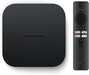 Mi TV Box S 2nd Gen Lecteur 4K Ultra HD Streaming Bluetooth, HDR, Wi-FI, Assistant Google avec Chromecast, Compatible Android, Commande vocale de Recherche 8 Go