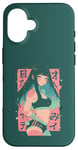 Coque pour iPhone 16 Anime Fitness Manga 2024 Résolution Nouvel An Entraînement Mignon