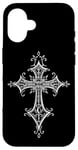 iPhone 16 Alternative Cross Mall Goth Grunge Romantic Gothic Case