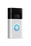 Ring Doorbell 2nd Generation Satin Nickel 1080p Battery Powered