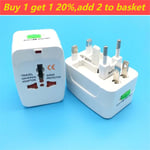 Universal Travel Adapter World Wide Use New Plug Charger UK EU AU US USB Port