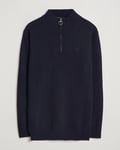 Barbour Lifestyle Essential Lambswool Half Zip Navy