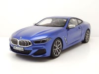 BMW M850I 2019 Bleu Métallique Maquette de Voiture 1:18 Norev