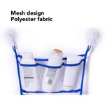 2pcs Mesh Bath Toy Organizer Bathroom Hanging Bathtub Toy Holder Storage Net Bag