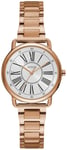 Guess W1148L3 Jackie Sølvfarvet/Rosaguldtonet stål Ø34 mm