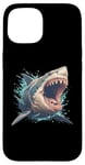 iPhone 15 Great White Shark Case