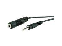 Kabel Roline Roline 3.5Mm Jack Extension Cable. M/F. Black 2.0M