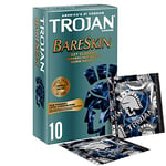 Trojan BareSkin Condoms, The Thinnest Trojan Condoms - Pack of 10