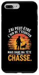 Coque pour iPhone 7 Plus/8 Plus Cadeau idée Drôle Chasseur Homme Chasseur Humour Chasse