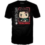 Funko Pop! & Tee: Demon Slayer - Tanjiro - (BL) - L - Large - (L) -  (US IMPORT)