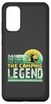 Coque pour Galaxy S20 Papa, le mythe, la légende du camping, un camping-car amusant