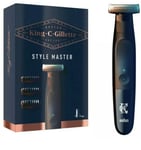 Rasoir Gillette King C STYLE MASTER 1 manche et 3 sabots barbe