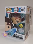 FUNKO POP  TANJIRO KAMADO 873 GLOWS IN THE DARK SPECIAL EDITION DEMON SLAYER