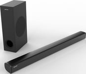 Sencor Soundbar-Högtalare Med Trådlös Subwoofer Ssb 5500Bw 2.1Ch 160Watt