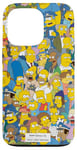 iPhone 13 Pro The Simpsons Springfield Characters Print Case