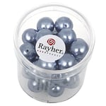 Rayher 14403374 Renaissance Lot de 35 perles en cire de verre Ø 10 mm