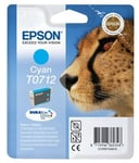 Epson T0712 Genuine Cyan Ink Cartridge for Stylus SX100 SX105 SX110 New Improved