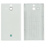 Original Sony Xperia U ST25 Arrière Boîtier Batterie Couvercle Bouton White