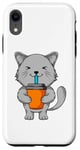 Coque pour iPhone XR Chat & Café : Accord Parfait