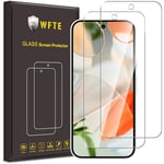 WFTE [Lot de 2 Verre Trempé pour Google Pixel 9, 0,26mm Film de Protection D'écran avec Haute Transparence à 99%, Anti-trace Protecteur avec Dureté 9H Glass