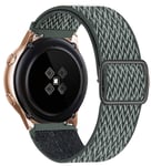 (Männynvihreä)Nylon Ranneke Samsung Galaxy Watch 4/classic/46mm/active 2/gear S3/amazfit Säädettävä Elastinen Rannekoru Huawei Gt 2/3 Pro Ranneke - Kellon rannekkeet