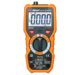 PM18C True rms Multifunctional Digital Multimeter Measuring ac/dc Voltage Current Resistance Capacitance Frequency Temperature hFE ncv Live Line