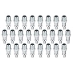 25pcs 1/4" NPT Male Air Plug A Style Plugs for Air Compressors