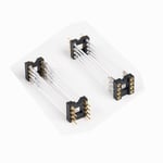 2 pièces op amp prise d'extension simple cristal cuivre argent plaqué fil DIP-8 Flexible op amp prise pour amplificateur dac