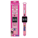 Lexibook - Barbie - Montre Led Connect¿E - Bracelet Ajustable