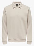 Only & Sons Ceres 1/4 Zip Sweat Polo - adult - male