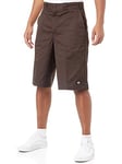 Dickies Multi-Pocket Work Short de Sport, Marron (Dark Brown), Unique (Taille Fabricant: 42) Homme