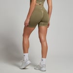 MP Women's Tempo Seamless Scrunch Shorts - Light Olive - XL