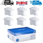 6 Pack for BRITA MAXTRA Water Filter Jug Replacement Cartridges Refills UK Pack