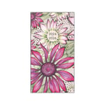 2025 Pocket Planner: Two-Year-Plus Monthly Pocket Calendar Planner (29-Month): August 2024 - December 2026, 6.5" x 3.5" - Coneflowers