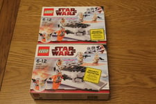 Lego Star Wars 8083 Rebel Trooper Battle Pack X 2 New Sealed security stickers