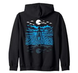 Lady of the Lake s Medieval Avalon s Arthurian Legend Zip Hoodie