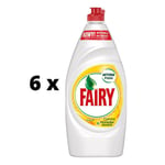 Astianpesuaine FAIRY Lemon, 900 ml x 6 kpl paketti