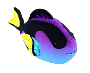 Zhu Zhu - Fish - Blue/Purple Tang (Z1000)