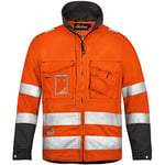 Snickers 16335574008 Size 2X-Large Class 3 High-Vis Jacket - Orange/Anthracite