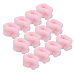 12x Heatless Coral Fleece Hair Rollers Hair Curlers DIY Curl Hair Styling_ LVE