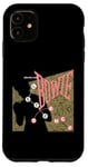 Coque pour iPhone 11 David Bowie Let's Dance Rose et Or