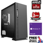 Ultra Fast AMD Dual Core HD 16GB 1TB Home Gaming PC Computer Windows 10 ENBL