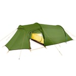 Luorizb Outdoor Ultralight Tunnel Tent Double 3-4 People Family Camping One Room One Hall Four Seasons Tent (Color : A)